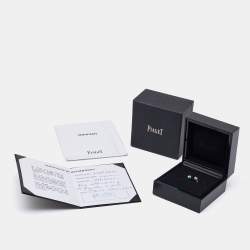 Piaget Possession Turquoise Diamond 18k Rose Gold Ring Size 51