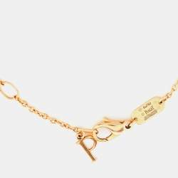 Pre Owned Piaget Possession Mother of Pearl Bead Diamond 18k Rose Gold Bracelet