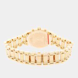 Pre Owned Pre-Owned Piaget Haute Complications G0A19093 Champagne Quartz 18k Yellow Gold Men's Wristwatch 29 mm