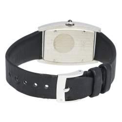 Pre Owned Piaget Silver 18k White Gold Diamond Satin G0A39189 Women's Wristwatch 27 mm