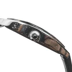 Pre Owned Piaget Silver 18k White Gold Diamond Satin G0A39189 Women's Wristwatch 27 mm