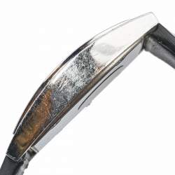 Pre Owned Piaget Silver 18k White Gold Diamond Satin G0A39189 Women's Wristwatch 27 mm