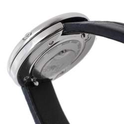 Pre Owned Piaget Silver Stainless Steel Alligator Possesion GOA43080 Women's Wristwatch 29 mm
