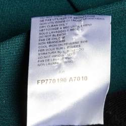 Pre Owned \بلير بالمان سترة ذات صدر مزدوج صوف أخضر مقاس صغير ( سمول )