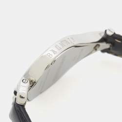 Pre Owned Pierre Balmain 3431 White Mother Of Pearl Dial Stainless Steel Women's Wristwatch 31 mm