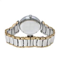 Balmain Silver Two Tone Stainless Steel Classica Lady Downtown 4072 Women's Wristwatch 35 mm