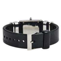 Pre Owned Balmain Silver Stainless Steel Rubber B2371.62 Women's Wristwatch 21 mm 