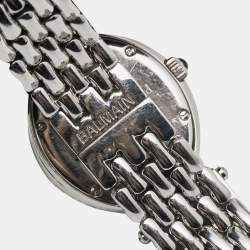 Pre Owned Balmain Mother of Pearl Stainless Steel Excessive 5451 Women's Wristwatch 32 mm