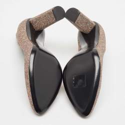 Pierre Hardy Multicolor Glitter D'orsay Pumps Size 37