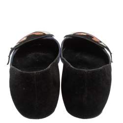 Pierre Hardy Multicolor Suede Oh Roy Eye Ballet Flats Size 37