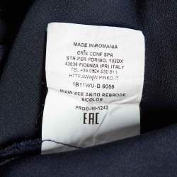 Pre Owned فستان بينكو بيج دانتيل مخطط بشريط متوسط