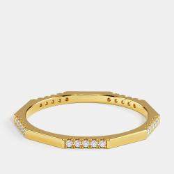 Place Vendome Ring Vendome VIII S 0.12 Carat Yellow Gold Size 51