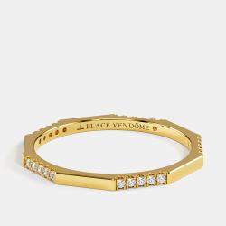 Place Vendome Ring Vendome VIII S 0.12 Carat Yellow Gold Size 52