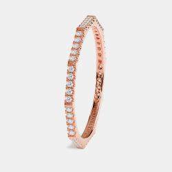 Pre Owned Place Vendome Ring Vendome VIII S 0.25 Carat Pink Gold Size 53