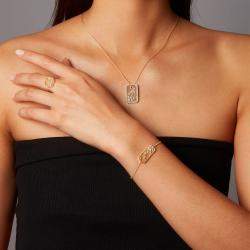 Place Vendome Bracelet Vendome XII 0.18 Carat Yellow Gold
