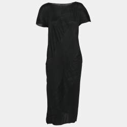 Pleats Please by Issey Miyake Black Plisse Top M