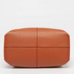 Pre Owned حقيبة هوبو بولين ناميرو نوف جلد بني كاميلي