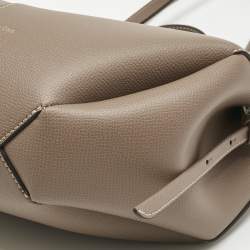 Pre Owned حقيبة يد بولين سايم جلد بني كونياك