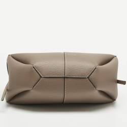 Pre Owned حقيبة يد بولين سايم جلد بني كونياك