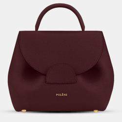 Pre Owned Polene Numero-un-nano Bordeaux Graine Edition Calfskin Handbag