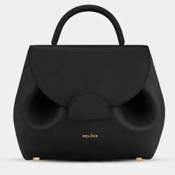 Pre Owned Polene Numero-un-nano Smooth Black Edition Calfskin Handbag
