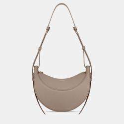 Pre Owned Polene Numero-Dix Grained Taupe Edition Calfskin Handbag