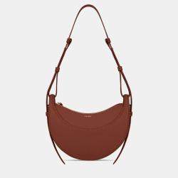Pre Owned Polene Numero-Dix Smooth Cognac Edition Calfskin Handbag