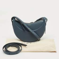 Pre Owned Polène Midnight Blue Leather Numero Dix Shoulder Bag