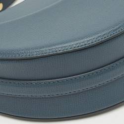 Pre Owned Polène Midnight Blue Leather Numero Dix Shoulder Bag