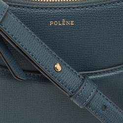 Pre Owned Polène Midnight Blue Leather Numero Dix Shoulder Bag