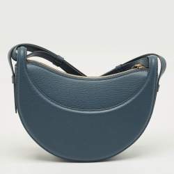 Pre Owned Polène Midnight Blue Leather Numero Dix Shoulder Bag