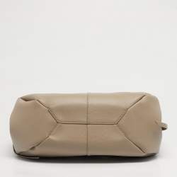 مملوكة مسبقًا Polène Cyme Beige Leather Tote