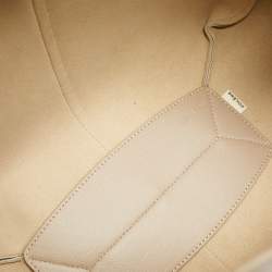 مملوكة مسبقًا Polène Cyme Beige Leather Tote