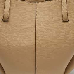 مملوكة مسبقًا Polène Cyme Mini Beige Leather Tote