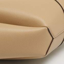 مملوكة مسبقًا Polène Cyme Mini Beige Leather Tote