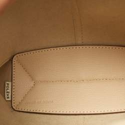 مملوكة مسبقًا Polène Cyme Mini Beige Leather Tote