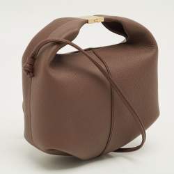 Pre Owned Polène Béri Brown Leather Crossbody Bag