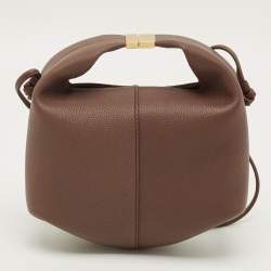 Pre Owned Polène Béri Brown Leather Crossbody Bag