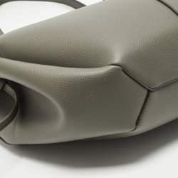 مملوكة مسبقًا Polène Cyme Green Leather Tote