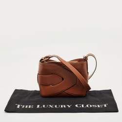 Pre Owned Polene Brown Leather Nodde Shoulder Bag