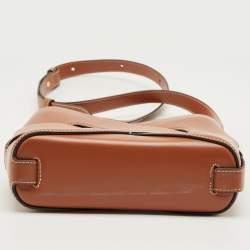 Pre Owned Polene Brown Leather Nodde Shoulder Bag