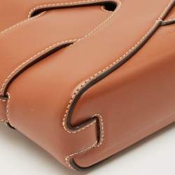 Pre Owned Polene Brown Leather Nodde Shoulder Bag