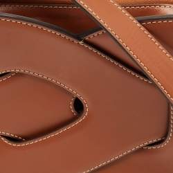 Pre Owned Polene Brown Leather Nodde Shoulder Bag