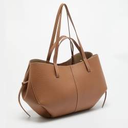 مملوكة مسبقًا حقيبة يد بولين سايم جلد بني