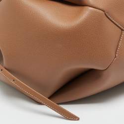 مملوكة مسبقًا حقيبة يد بولين سايم جلد بني