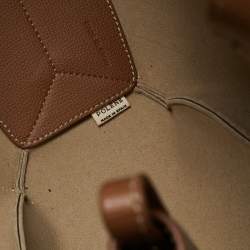 مملوكة مسبقًا حقيبة يد بولين سايم جلد بني