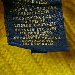 Polo Ralph Lauren Yellow Cotton Cable Knit Sweater L