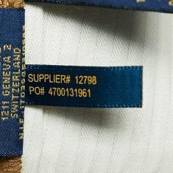 Pre Owned Polo Ralph Lauren Brown Cotton Suede Trim Breeches Pants M