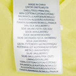 Polo Ralph Lauren Yellow Cotton Wynonna Midi Dress L