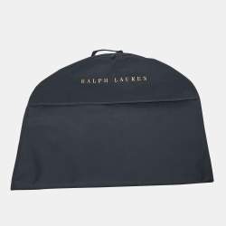 مملوكة مسبقًا Ralph Lauren Purple Label Black Wool Trousers S